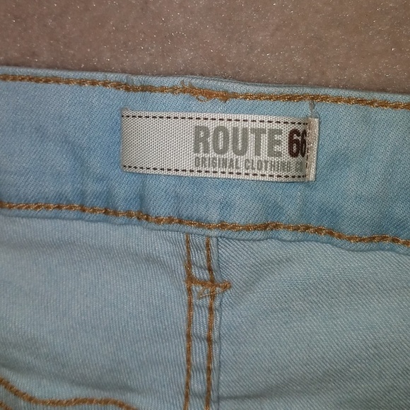 NWT Route 66 Distressed Jeans Pants Womens 34 Relaxed Fit Medium Rise Girlfriend - Picture 4 of 7